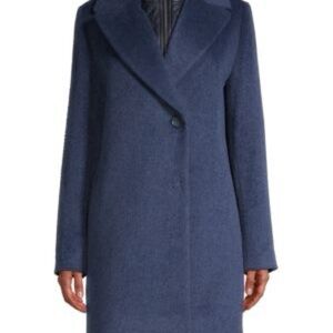 Cinzia Rocca Icons Navy Pea Coat